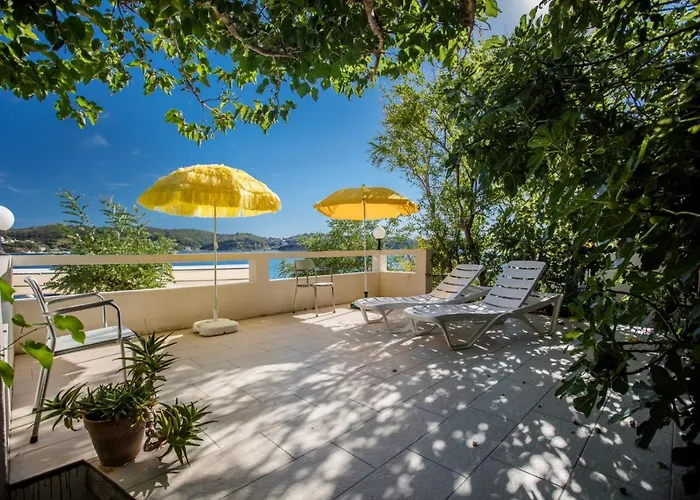 In With Sea View, Terrace, Air Conditioning, Wifi 4551-1 And 4551-2 Supetarska Draga
