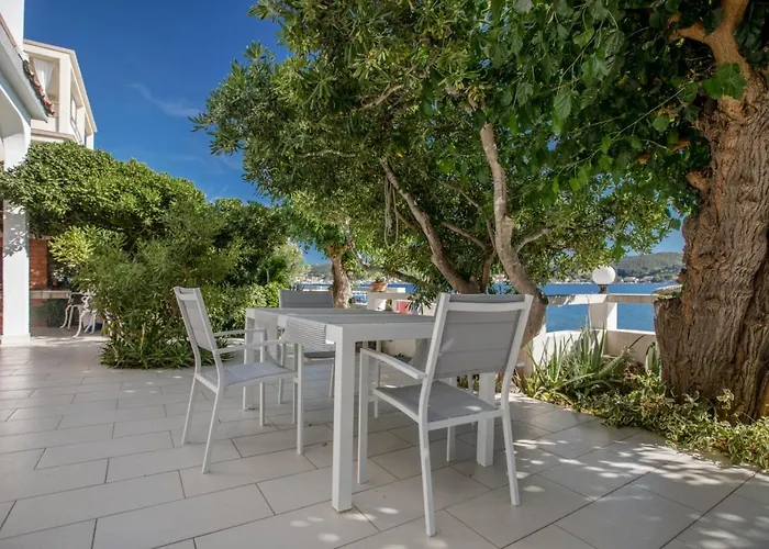 In With Sea View, Terrace, Air Conditioning, Wifi 4551-1 And 4551-2 Supetarska Draga