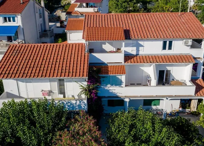 Апартаменты In With Sea View, Terrace, Air Conditioning, Wifi 4551-1 And 4551-2 Супетарска-Драга