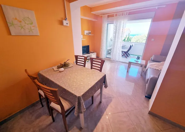 In With Sea View, Terrace, Air Conditioning, Wifi 4551-1 And 4551-2 * Супетарска-Драга